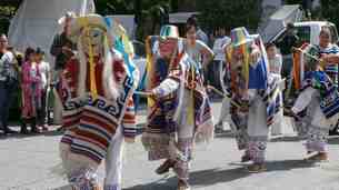 Michoacan dancers