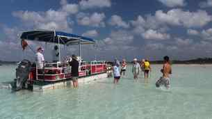 RV Caravan lake trip to Lake Bacalar